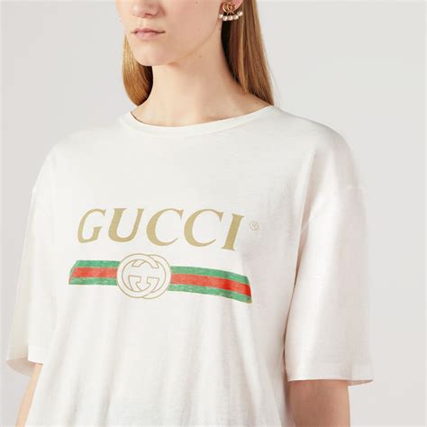 gucci girls' t-shirts|white gucci shirt girls medium.